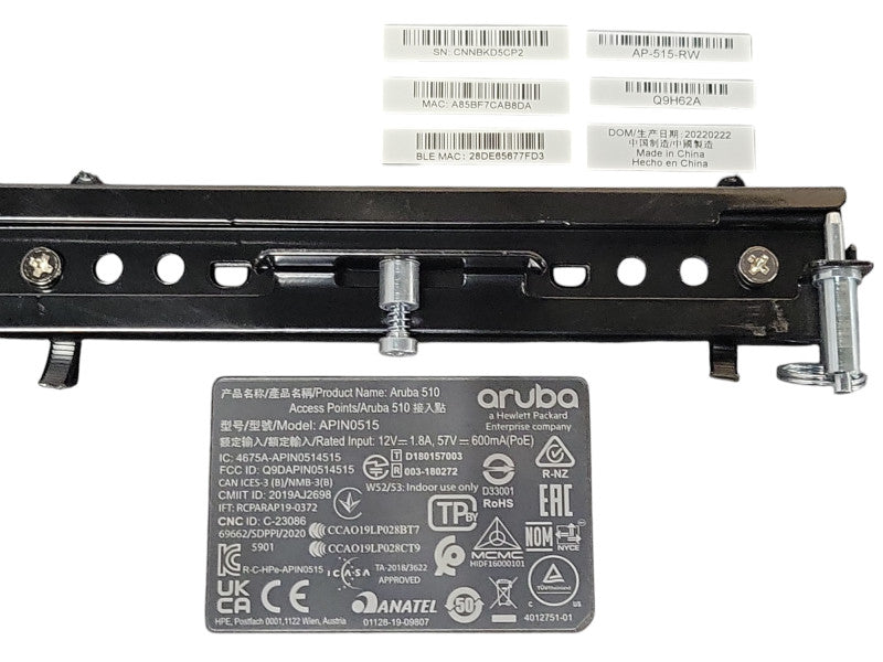 HPE ARUBA 510 AP-515-RW APIN0515 Wireless Access Point _
