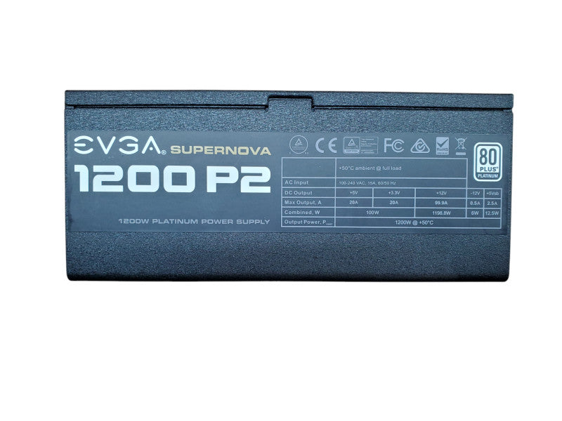EVGA SuperNova 1200 P2 | 1200W 80 Plus Platinum Power Supply