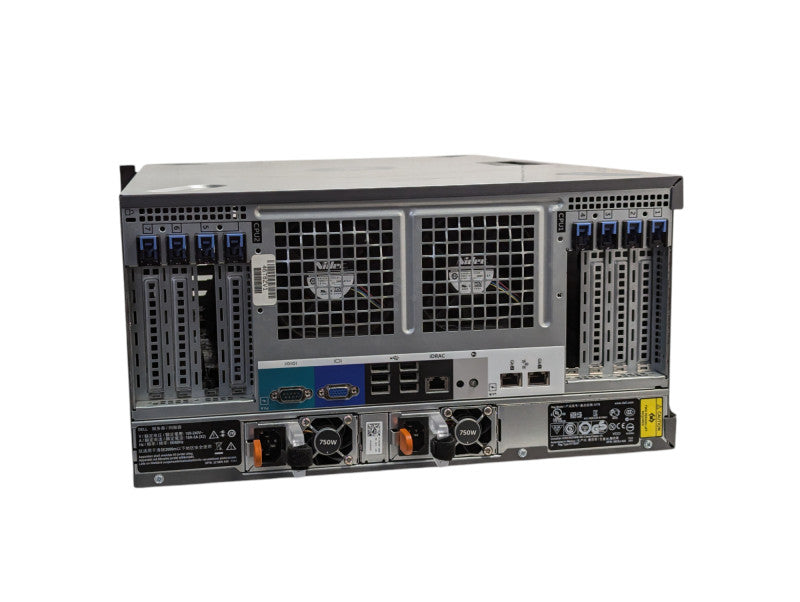 DELL 4U Rackable T620 2x Intel Xeon E5-2650 0 @ 2.00Ghz 128GB RAM READ  -