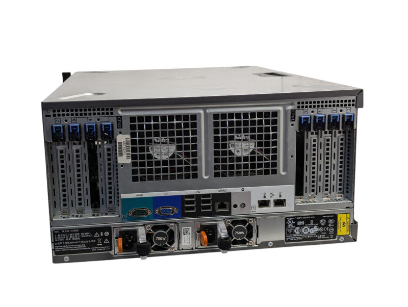 DELL 4U Rackable T620 2x Intel Xeon E5-2650 0 @ 2.00Ghz 128GB RAM READ  -