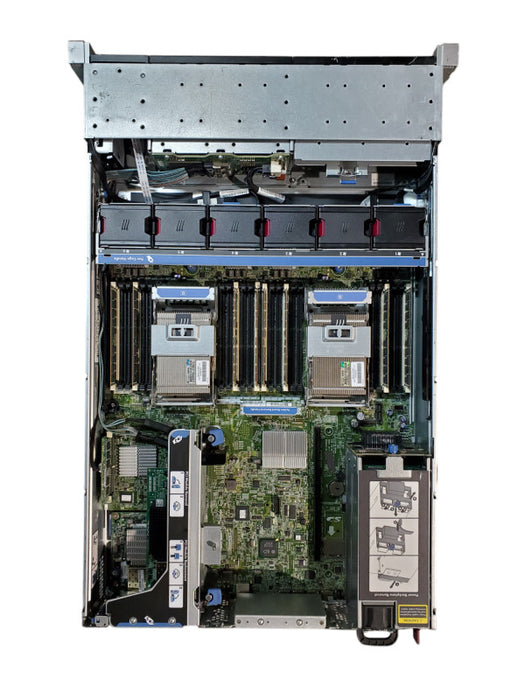 HP ProLiant DL380p Gen8 | 2x Xeon E5-2670 0 | 64GB DDR3 | No HDD | P420i