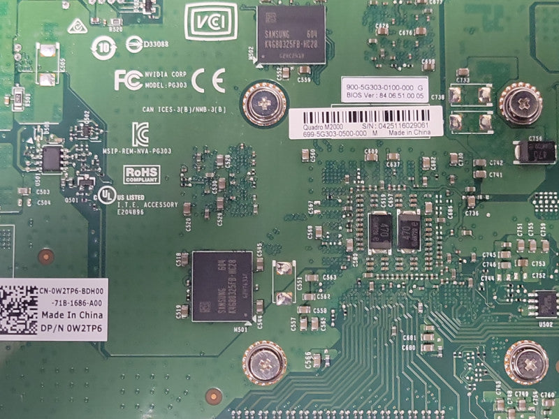 NVIDIA Quadro M2000 4GB DDR5 Graphics Card _