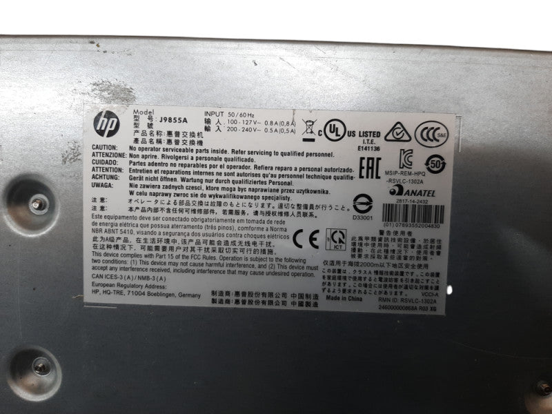 HP 2530-48G J9855A 48-Port Gigabit Managed Switch