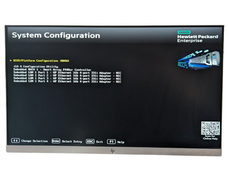 HP ProLiant DL360 Gen9 1U Intel Xeon 2620 v3 @ 2.40Ghz 16GB RAM P440ar RAID  -