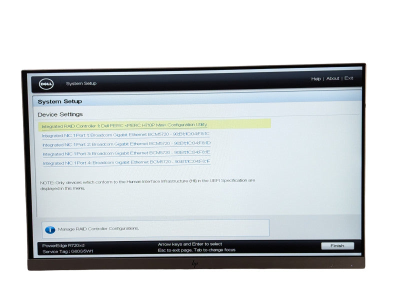 DELL PowerEdge R720xd 2x Intel Xeon E5-2670 0 @ 2.60Ghz 128GB RAM H710P mini -