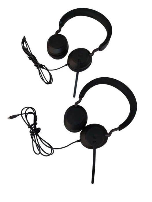 Bundle of 2 Jabra Evolve2 65 Stereo Wired Headset USB-C , No Dongles =