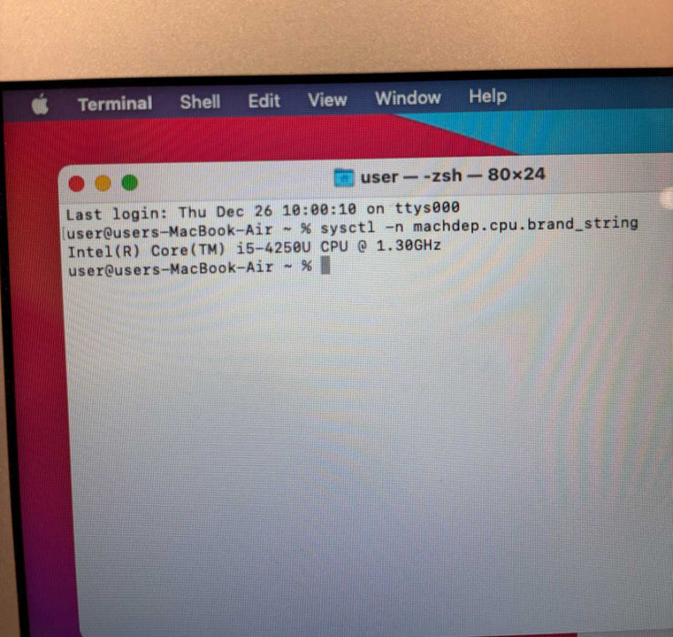 Apple MacBook Air 13" Mid 2013 i5-4250U 8GB 256SSD No Power Adapter READ!  Lap200