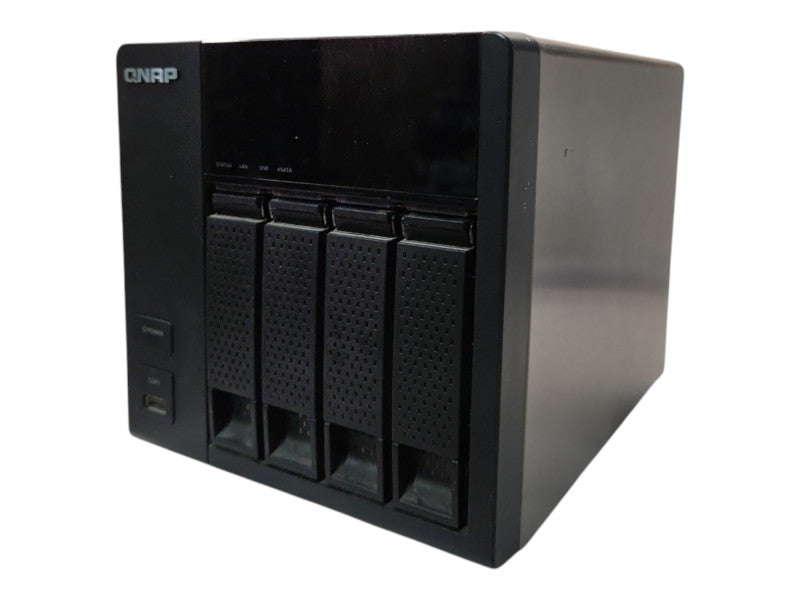 QNAP TS-412 4-Bay NAS, 16TB (4x 4TB) 3.5" HDD, No PSU