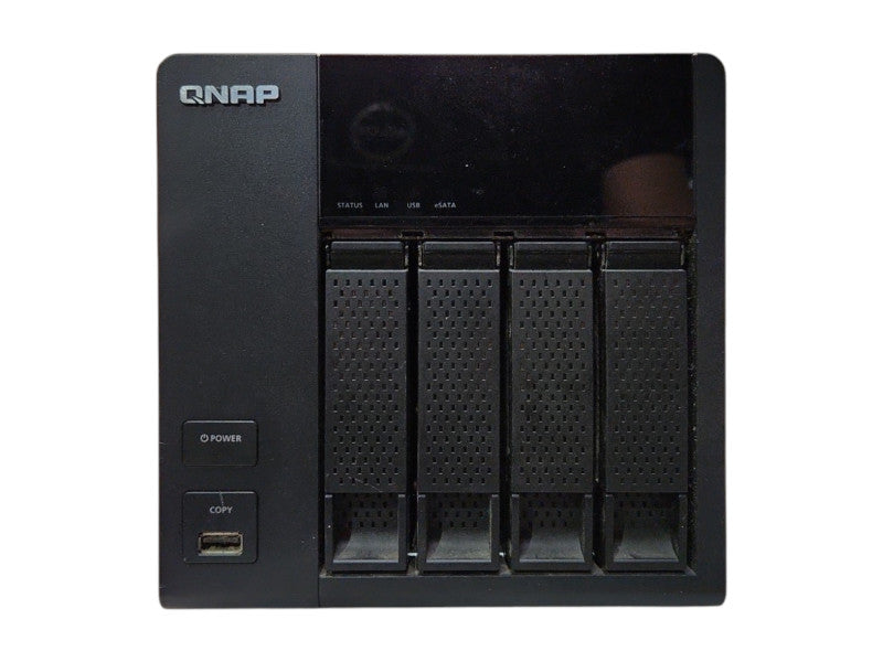 QNAP TS-412 4-Bay NAS, 16TB (4x 4TB) 3.5" HDD, No PSU