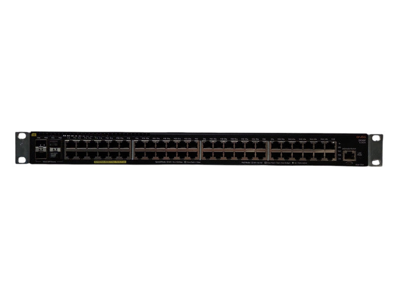 HPE Aruba 2930F 48xGbE PoE+ /4x1G SFP Managed Switch JL262A w/ Brackets