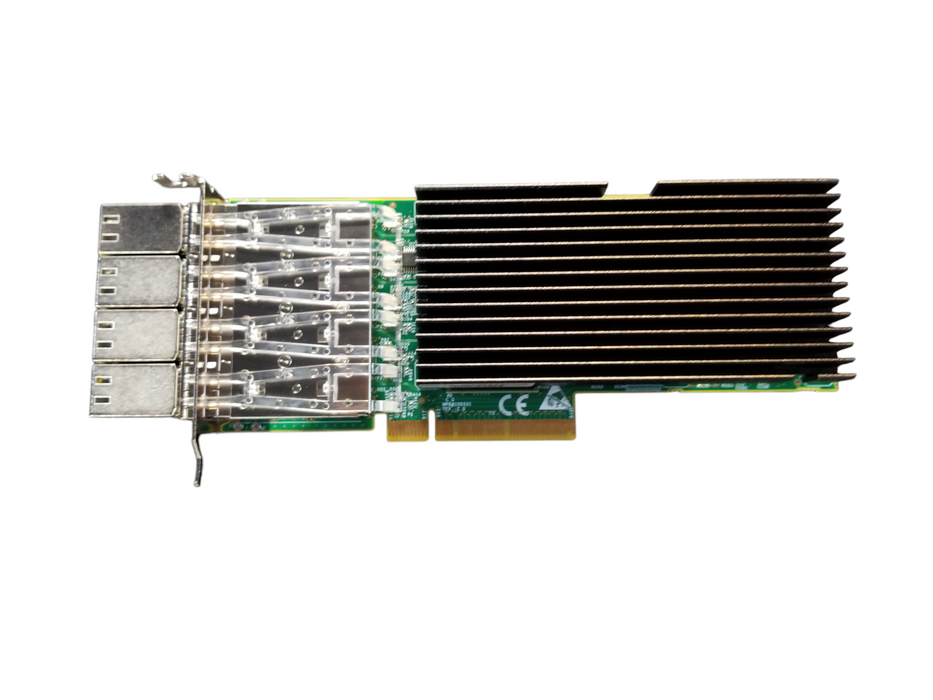 Silicom 10Gb 4-Port w/SFPs Network Server Adapter Card PE310G4SPI9LB-XR-FE