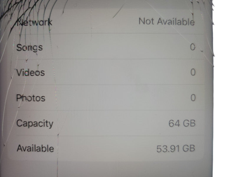 Apple iPhone X - 64GB - White (Read Description)