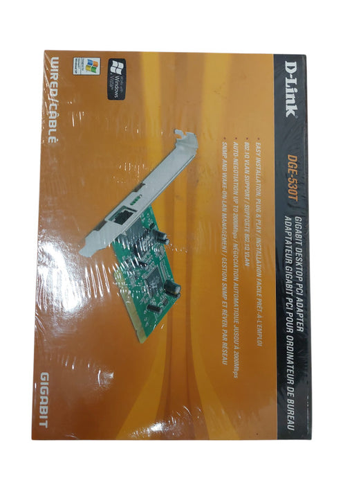 D-Link Gigabit Desktop PCI Adaptor Model: DGE-530T =