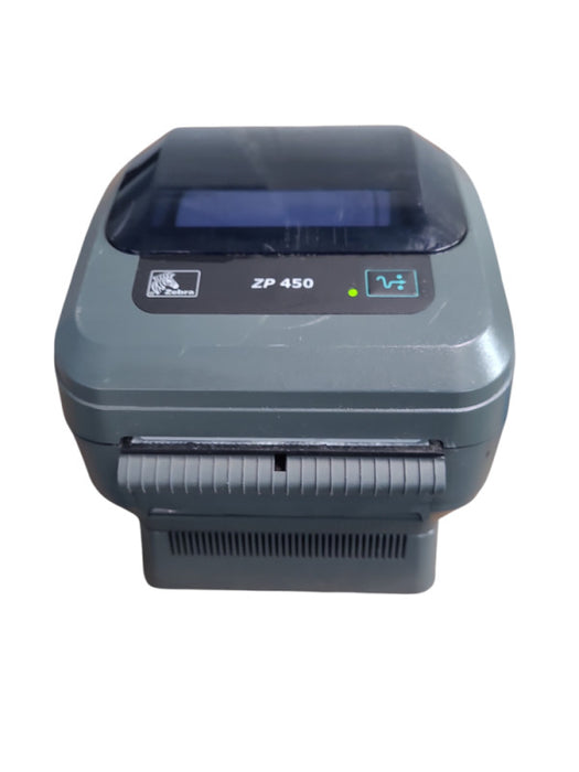 Zebra ZP 450 Thermal Printer w/ Power Adapter Tested