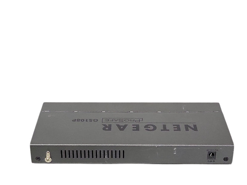 NetGear prosafe 8 port 10/100/1000 switch 4-port PoE GS108P _