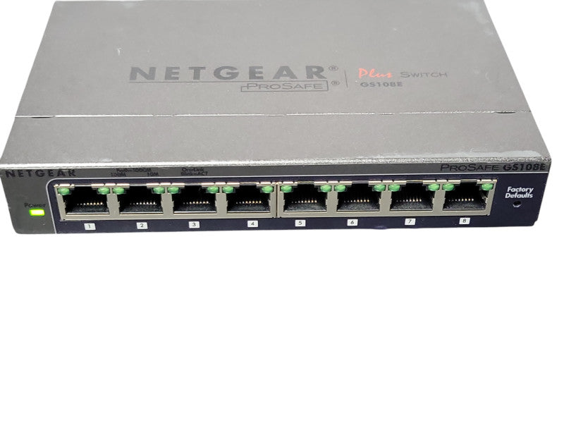 Netgear prosafe 8 port gigabit switch GS108E Q_