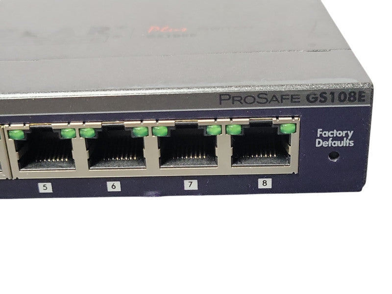Netgear prosafe 8 port gigabit switch GS108E Q_