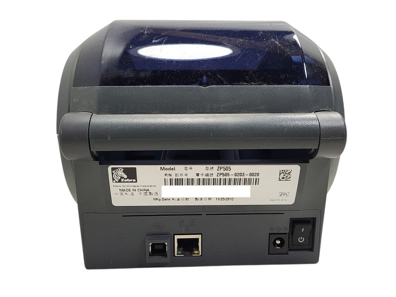 Zebra ZP505 Direct Thermal Label Printer $