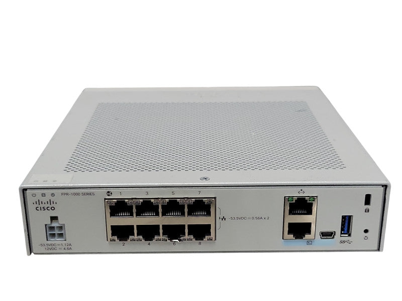 Cisco Firepower 1010 Firewall Device FPR-1010, READ _