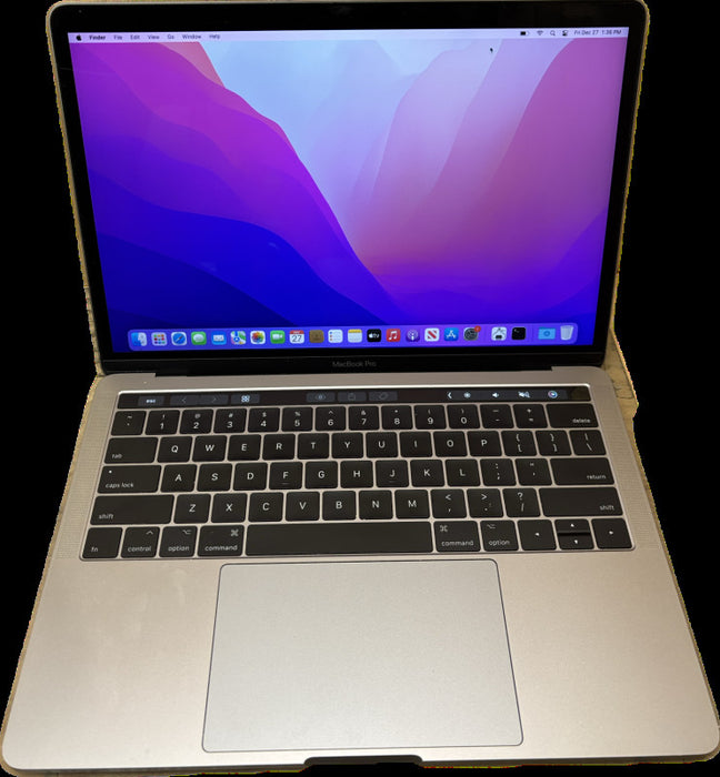 Apple MacBook Pro  13" 2017 Touch Bar i5-7267U 8GB 256SSD No Power Adapter
