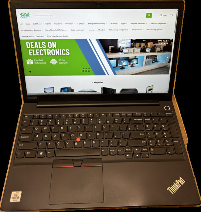 Lenovo ThinkPad E15 Intel Core i5-10210U@2.6GHz 16GB DDR4 RAM 256GB SSD READ!  Lap200
