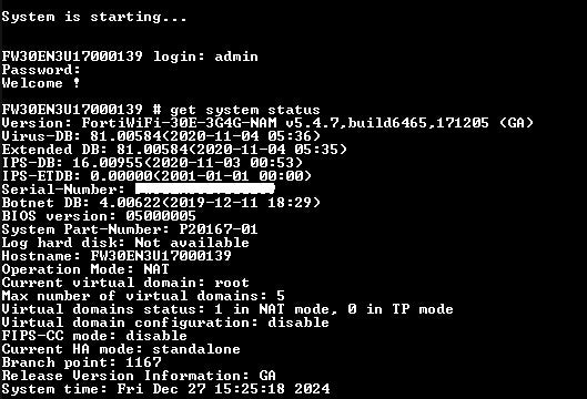 Fortinet FortiWifi 30E-3G4G Network Security Appliance, FWF-30E-3G4G-NAM