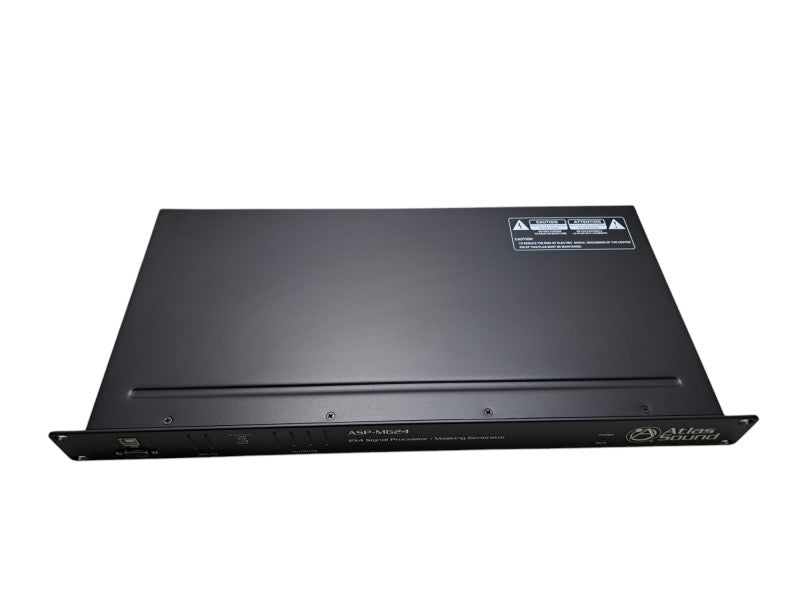 ATLAS SOUND ASP-MG24 2X4 Signal Processor / Masking Generator *READ*