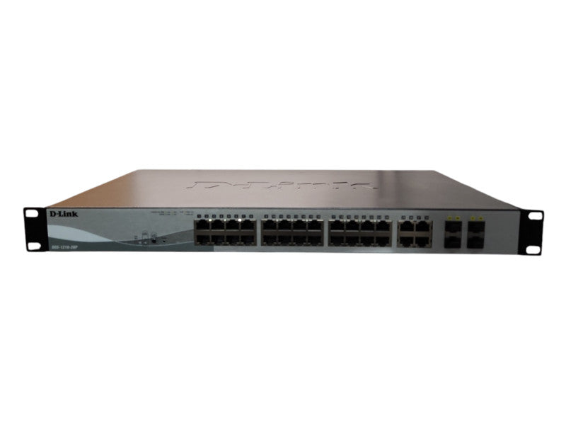 D-Link DGS-1210-28P, 28-Port Gigabit PoE 4x SFP Web Smart Switch