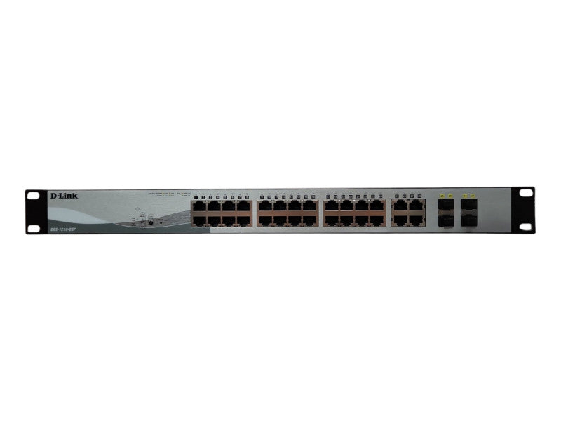 D-Link DGS-1210-28P, 28-Port Gigabit PoE 4x SFP Web Smart Switch