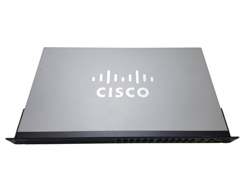 Cisco SG300-28PP-K9 V02 | 28-Port Gigabit PoE+ Managed Switch | 2x SFP Q