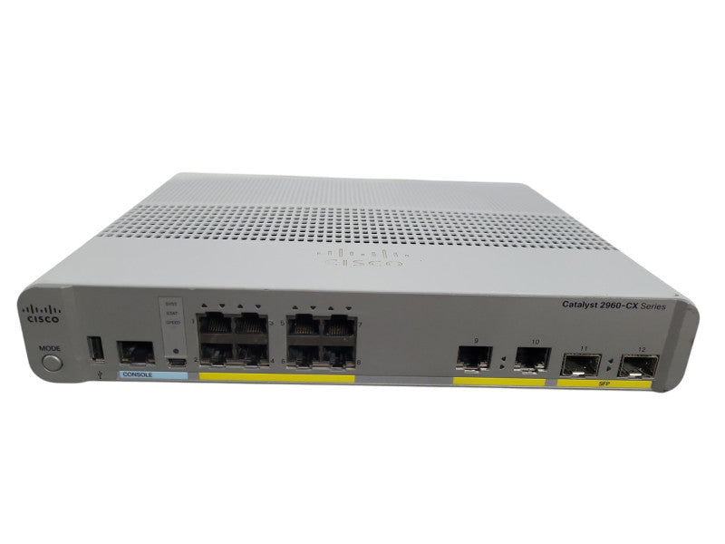 Cisco Catalyst 2960-CX Series WS-C2960CX-8TC-L V4 8-Port Ethernet Switch !