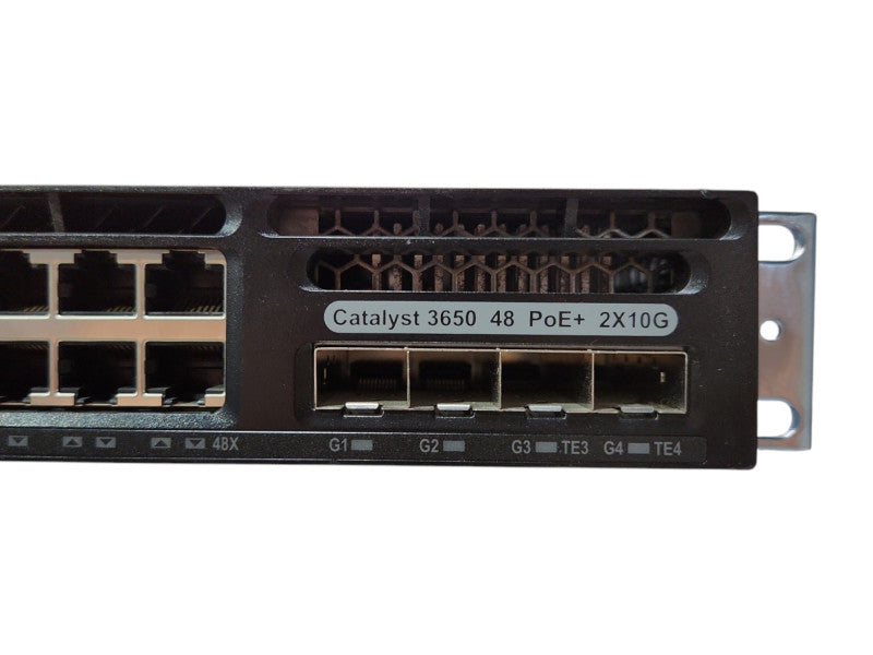 Cisco WS-C3650-48FD-S, 48-Port Gigabit PoE+ 2X10G Network Switch