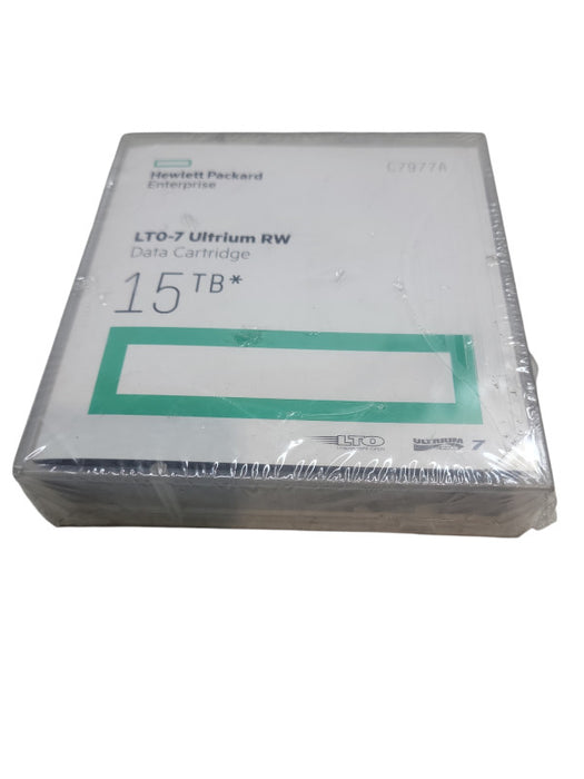 HPE 15TB E LTO Ultrium Cartridge - LTO-7 - Rewritable - Compressed 2.5:1 &