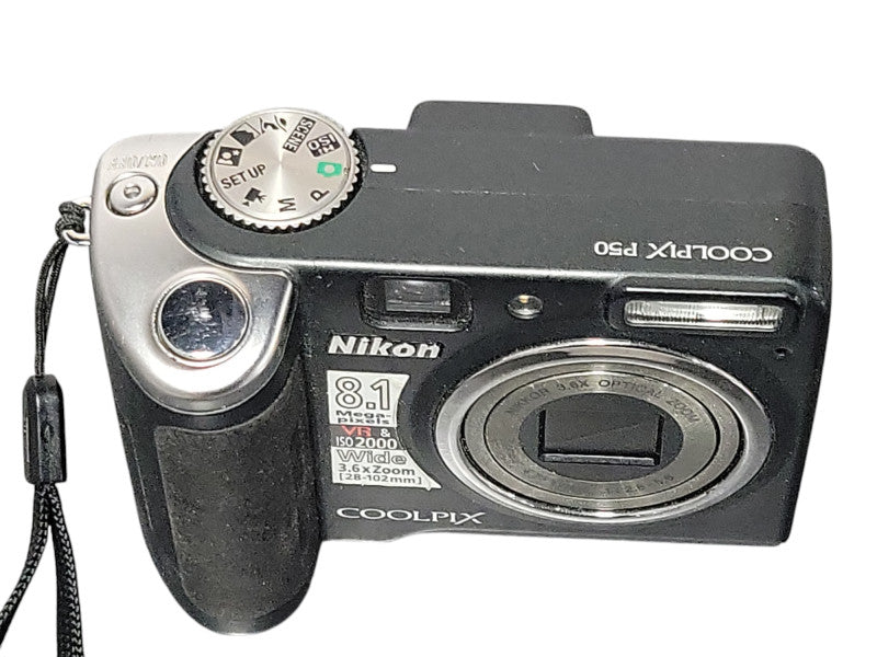 Nikon COOLPIX P50 8.1MP Digital Camera, No SD Card Q_