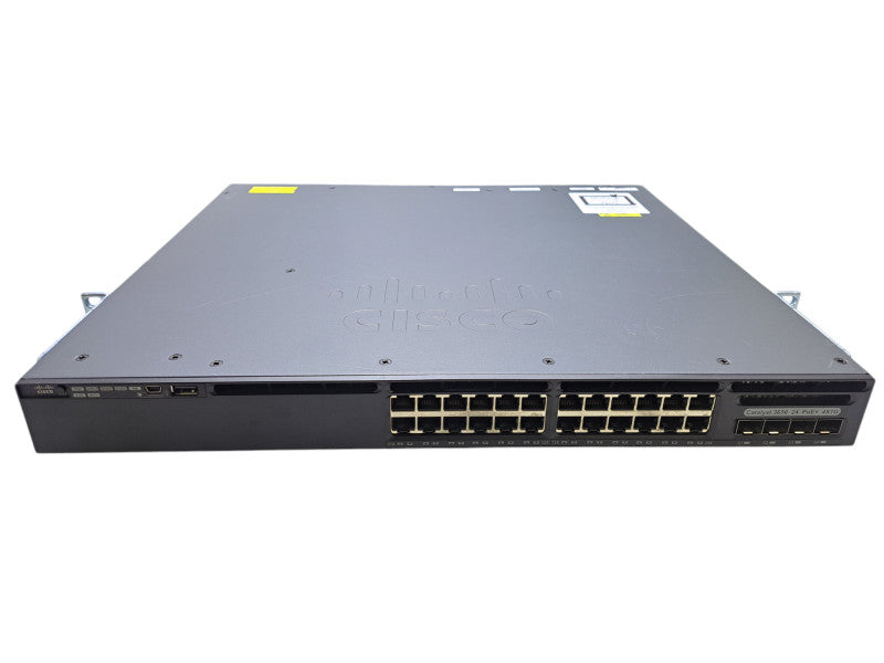 Cisco WS-C3650-24PS-S V05 | 24-Port Gigabit PoE+, 4x SFP Switch | 1x 640W PSU