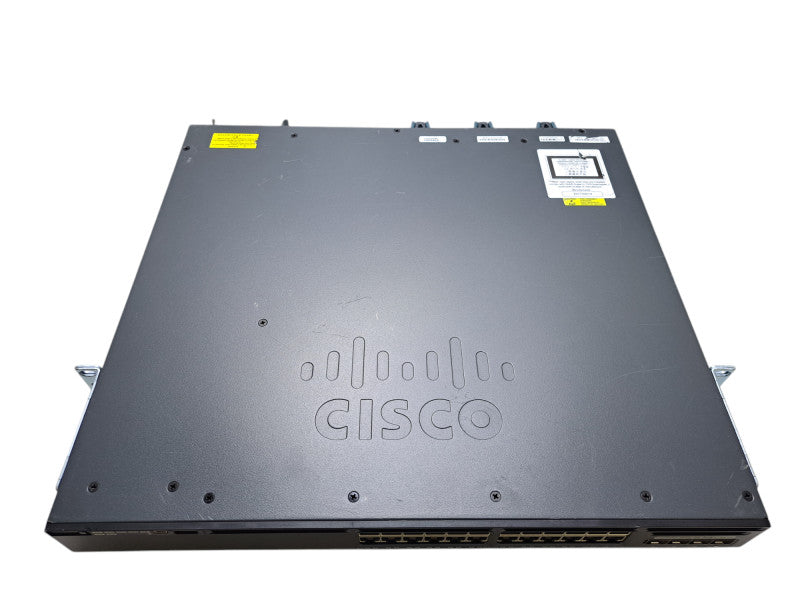 Cisco WS-C3650-24PS-S V05 | 24-Port Gigabit PoE+, 4x SFP Switch | 1x 640W PSU