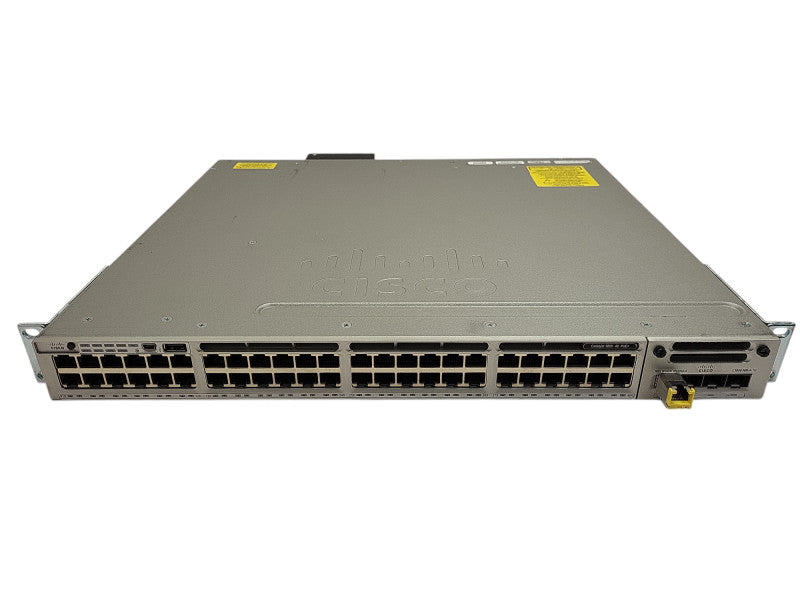 Cisco 3850 WS-C3850-48F-L PoE+ C3850-NM-4-1G Gigabit Switch  Q$