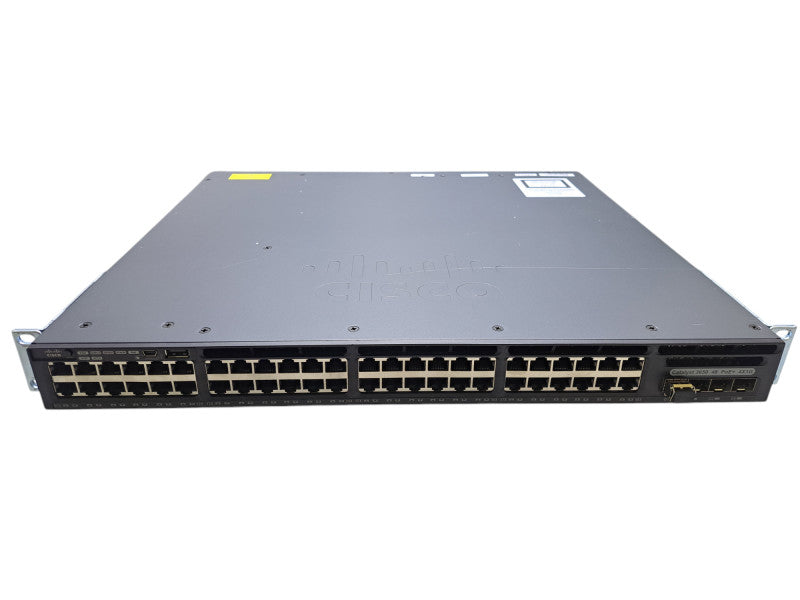 Cisco WS-C3650-48PS-S V02 | 48-Port Gigabit PoE+, 4x SFP Switch | 1x 640W PSU