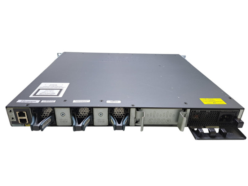 Cisco WS-C3650-48PS-S V02 | 48-Port Gigabit PoE+, 4x SFP Switch | 1x 640W PSU