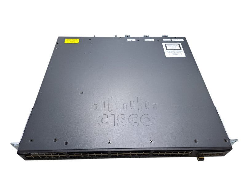 Cisco WS-C3650-48PS-S V02 | 48-Port Gigabit PoE+, 4x SFP Switch | 1x 640W PSU