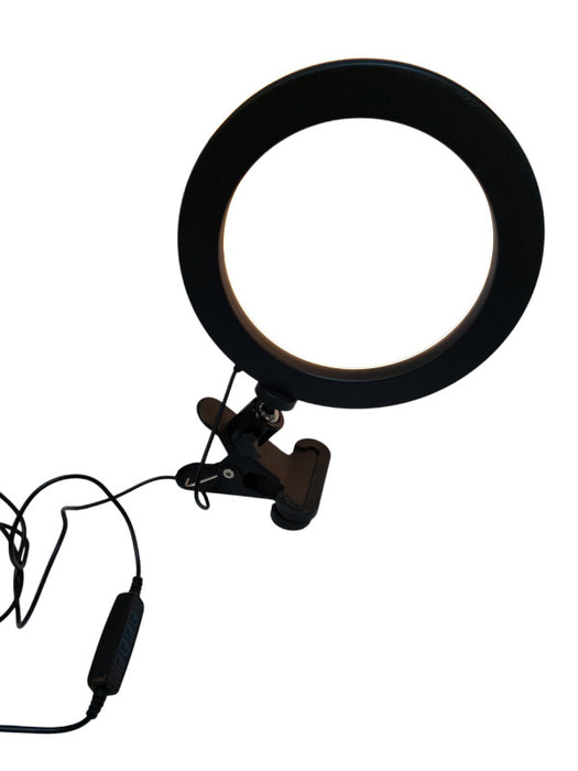 Ring Light USB Clamp-On 3 Options Hi-Med-Low Yellow ,White ,Soft White  =