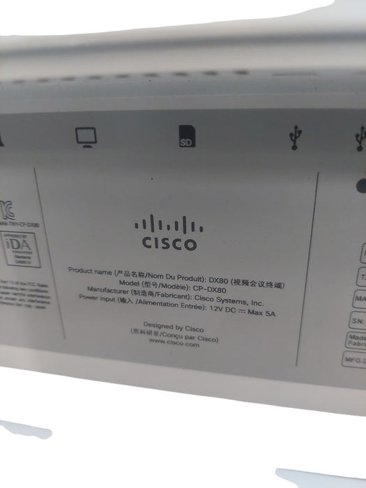 Cisco CP-DX80 Video Conferencing 23" Touchscreen  =