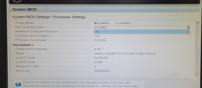 DELL PE R630, 1x Xeon E5-2620v4 2.10GHz 64GB DDR4 HBA330 mini, 2x PSU _