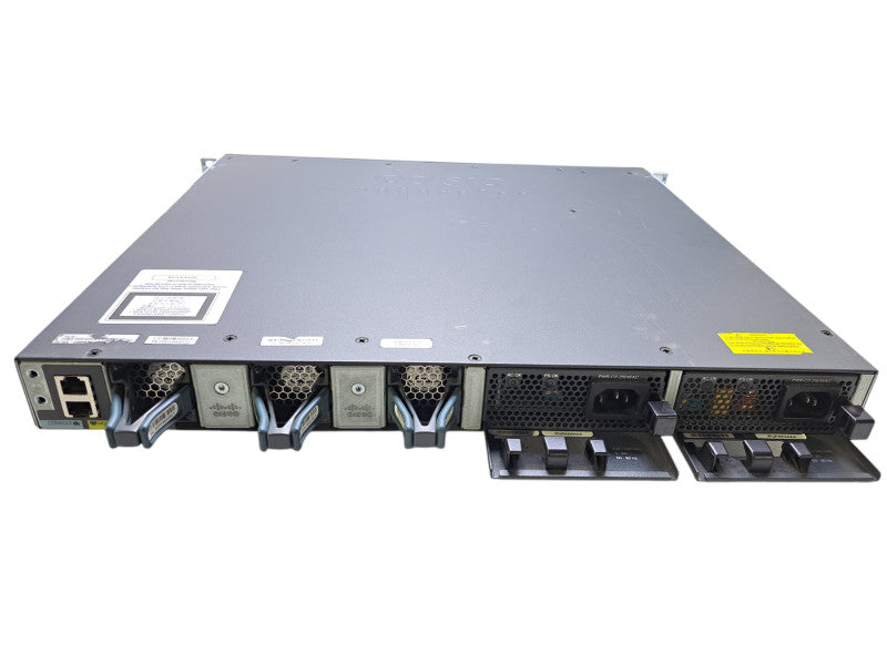 Cisco WS-C3650-24TS-S V03 | 24-Port Gigabit, 4x 1G SFP Switch | 2x 250W PSU