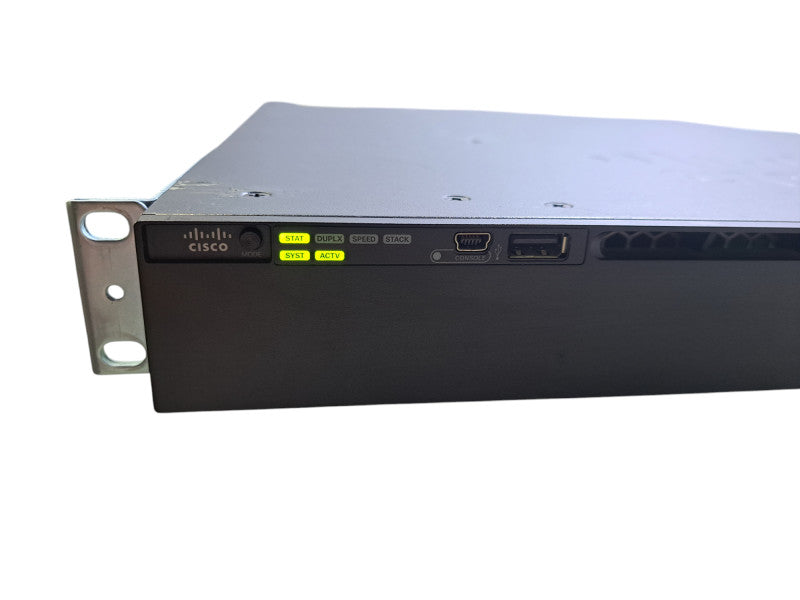 Cisco WS-C3650-24TS-S V03 | 24-Port Gigabit, 4x 1G SFP Switch | 2x 250W PSU
