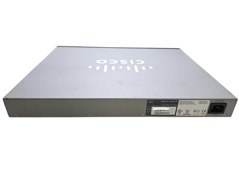 Cisco SG200-50P | 50-Port Gigabit PoE Smart Network Switch | 2x SFP