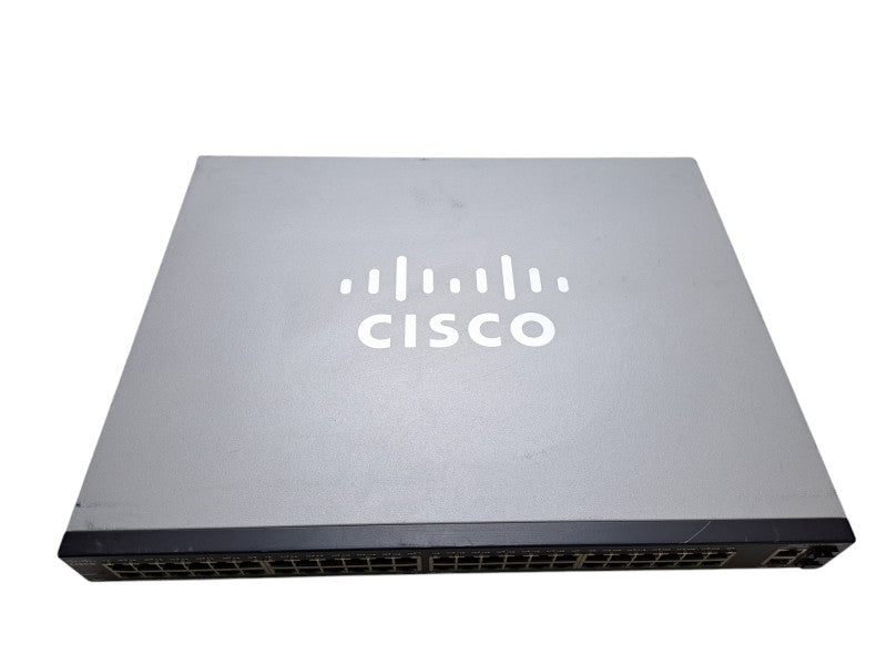 Cisco SG200-50P | 50-Port Gigabit PoE Smart Network Switch | 2x SFP