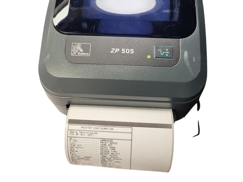 Zebra ZP505 Direct Thermal Label Printer w/ Power Supply Base ZP505-0503-0020 $