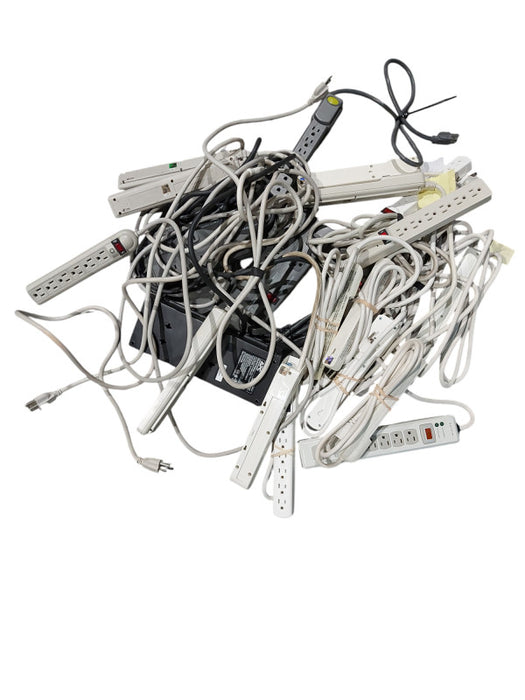 A box of Power Strips with extension cords -Gross weight 11.7KG