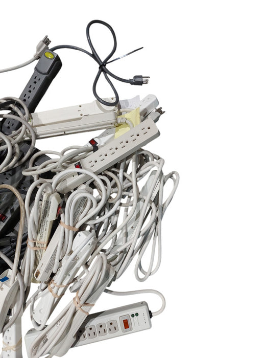 A box of Power Strips with extension cords -Gross weight 11.7KG